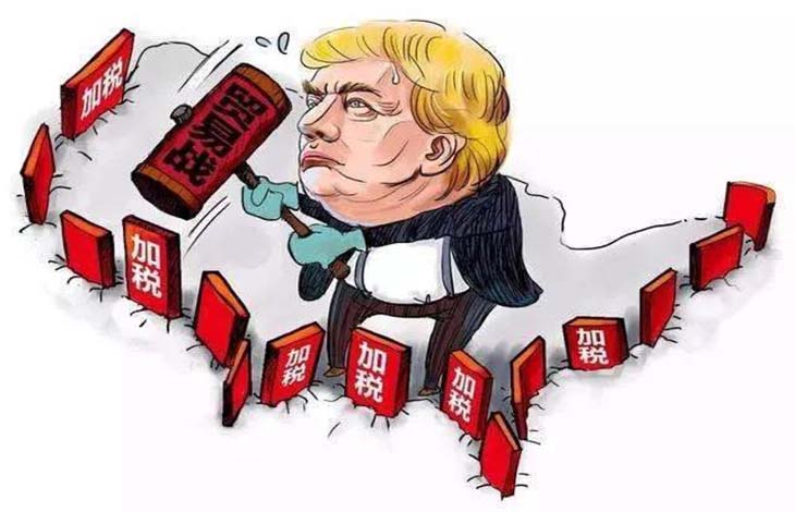 中美貿易戰對【潤康】高鉻輥套的影響